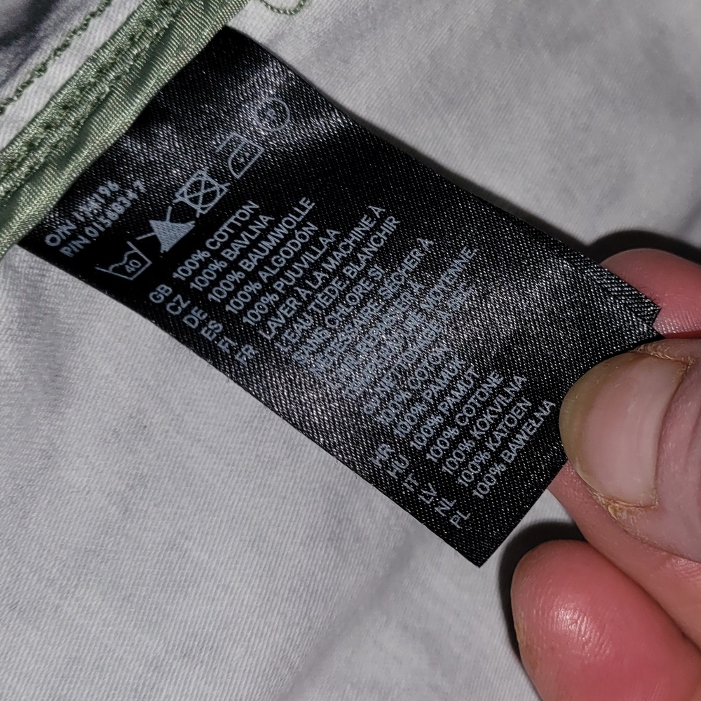 Divided Green Patterned Utility Jacket - Picture 7 of 8